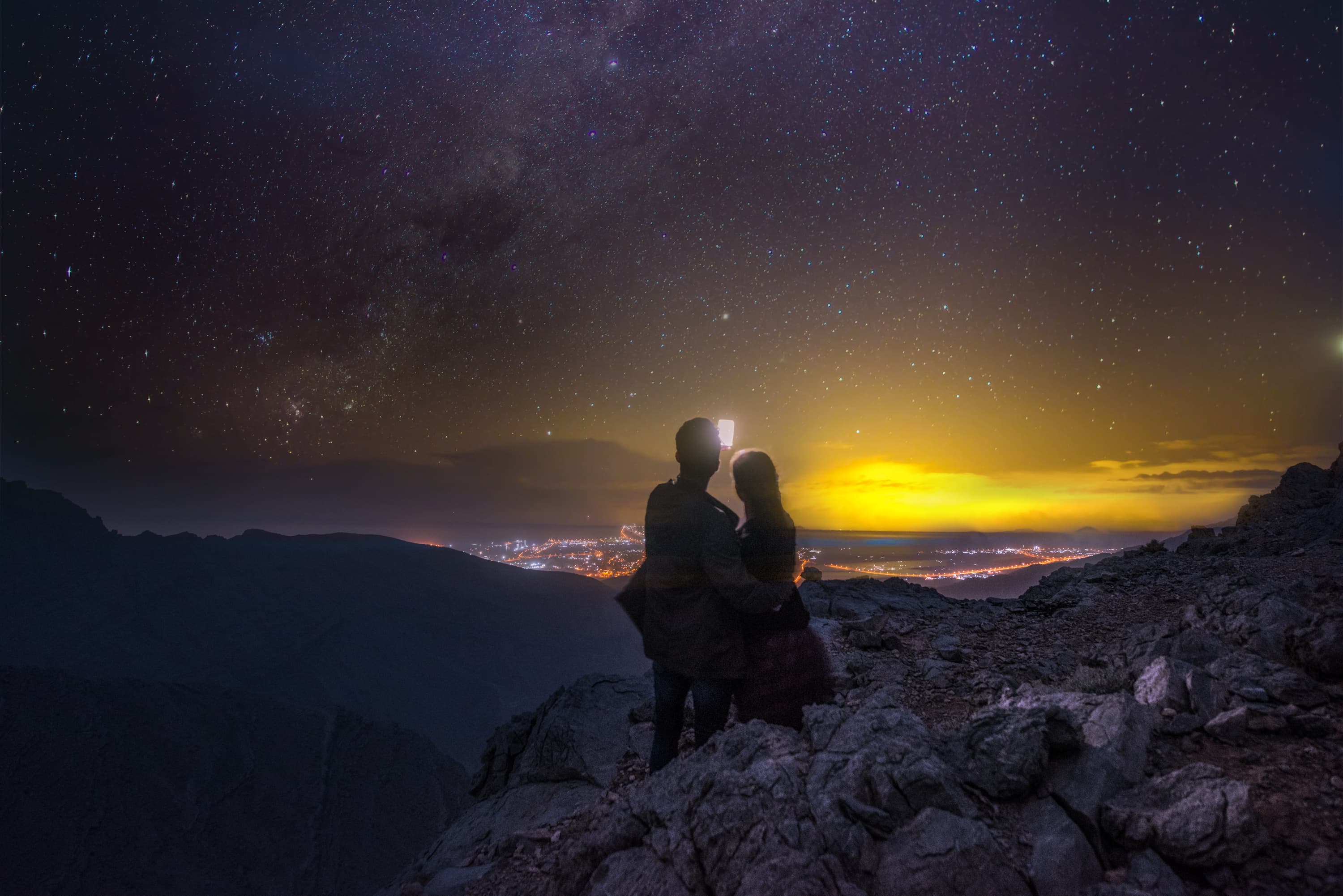 Jebel Jais Night View