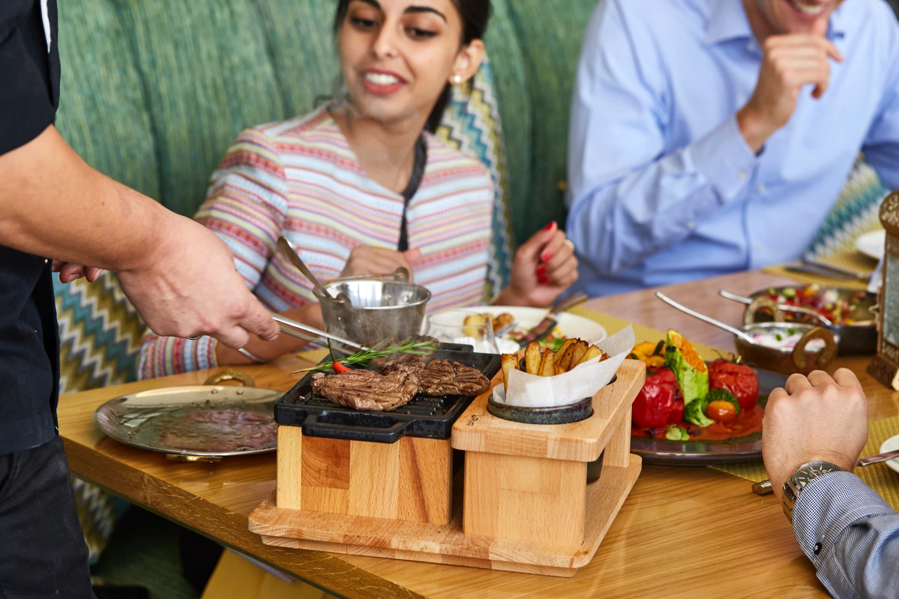 Meze Table Serving